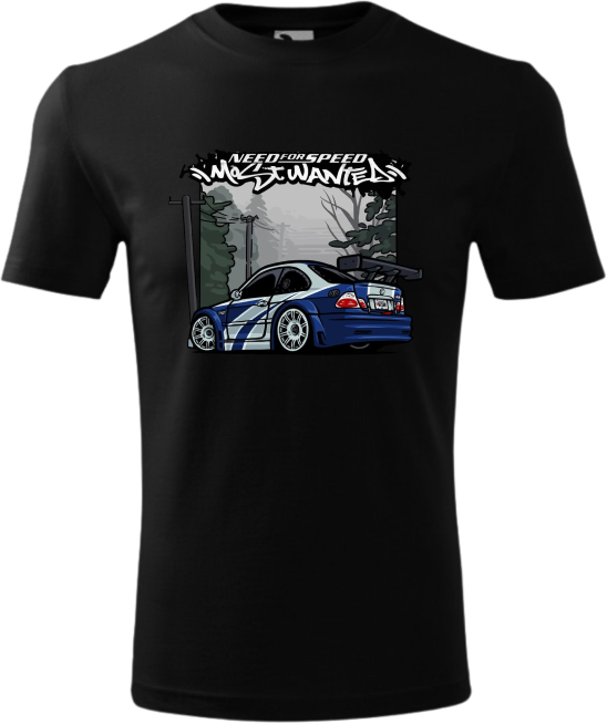 Koszulka BMW M3 GTR Need For Speed Most Wanted