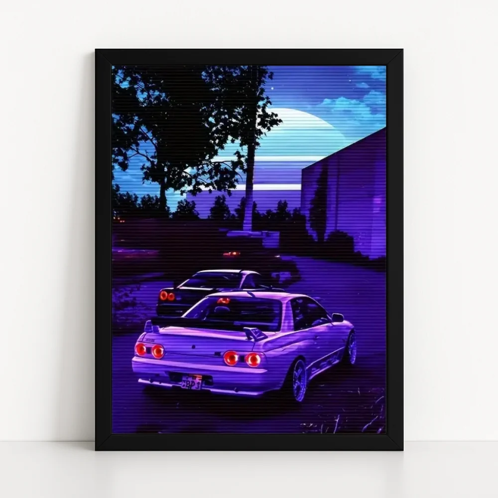 Obraz Nissan Skyline Retro