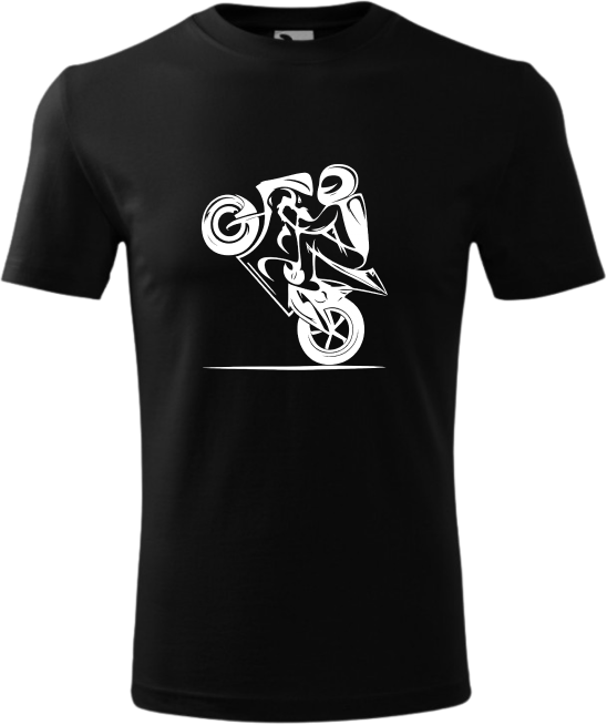 Koszulka Motocyklista Wheelie