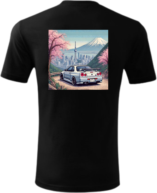 Koszulka Nissan Skyline Grafika