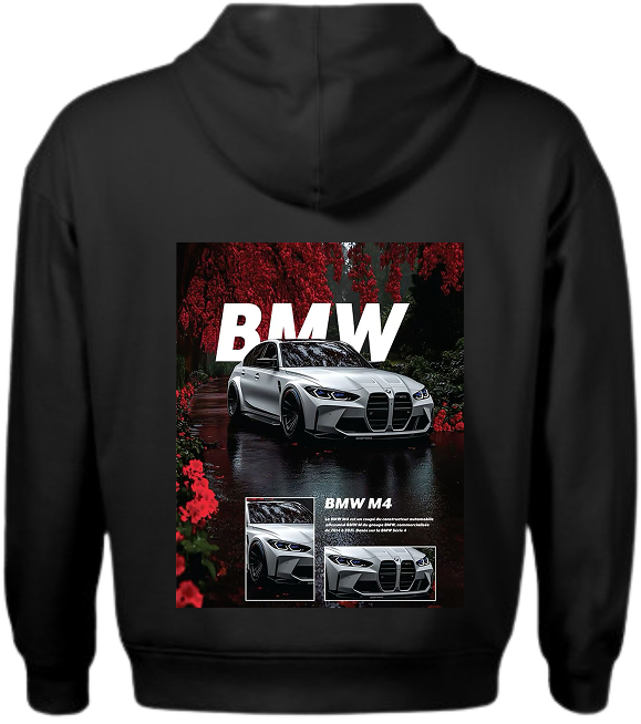 Bluza BMW M4 Grafika Kwiatowa