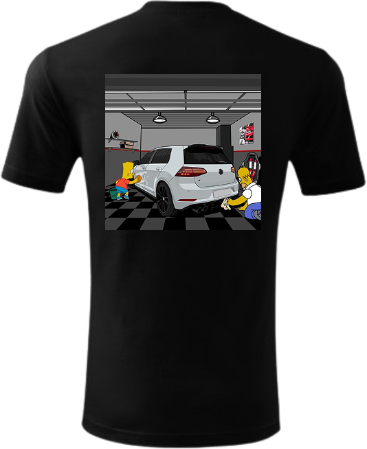 Koszulka Volkswagen Golf Simpsonowie