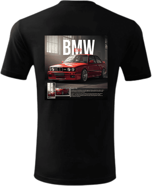 Koszulka BMW E30 Grafika