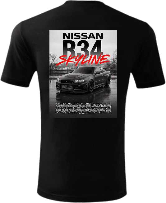 Koszulka Nissan R34 Skyline