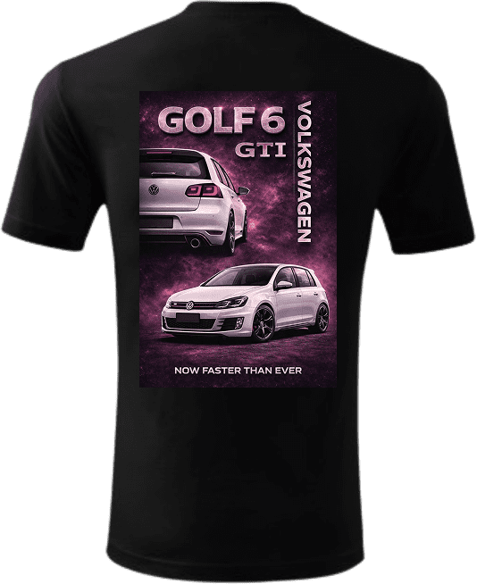 Koszulka Volkswagen Golf 6 GTI Grafika